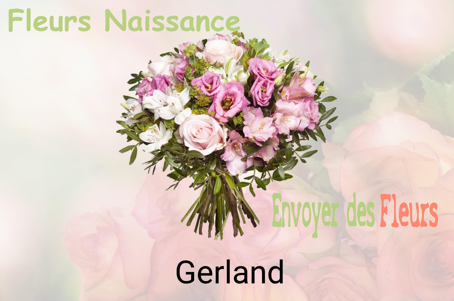 Bouquet de fleurs de naissance livré à Gerland